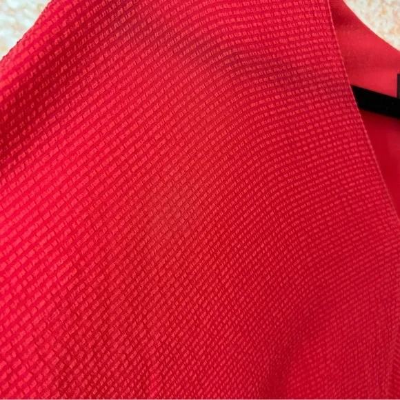 Hatch The Slouch Dress in Punch, Silk Blend - Picture 7 of 12